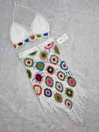 Crochet Beach Wear Full Coverage Solid S-2XL 24/04/26 2