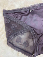 Lace Hipster Full Coverage High Waist Solid S-2XL 28/03/26