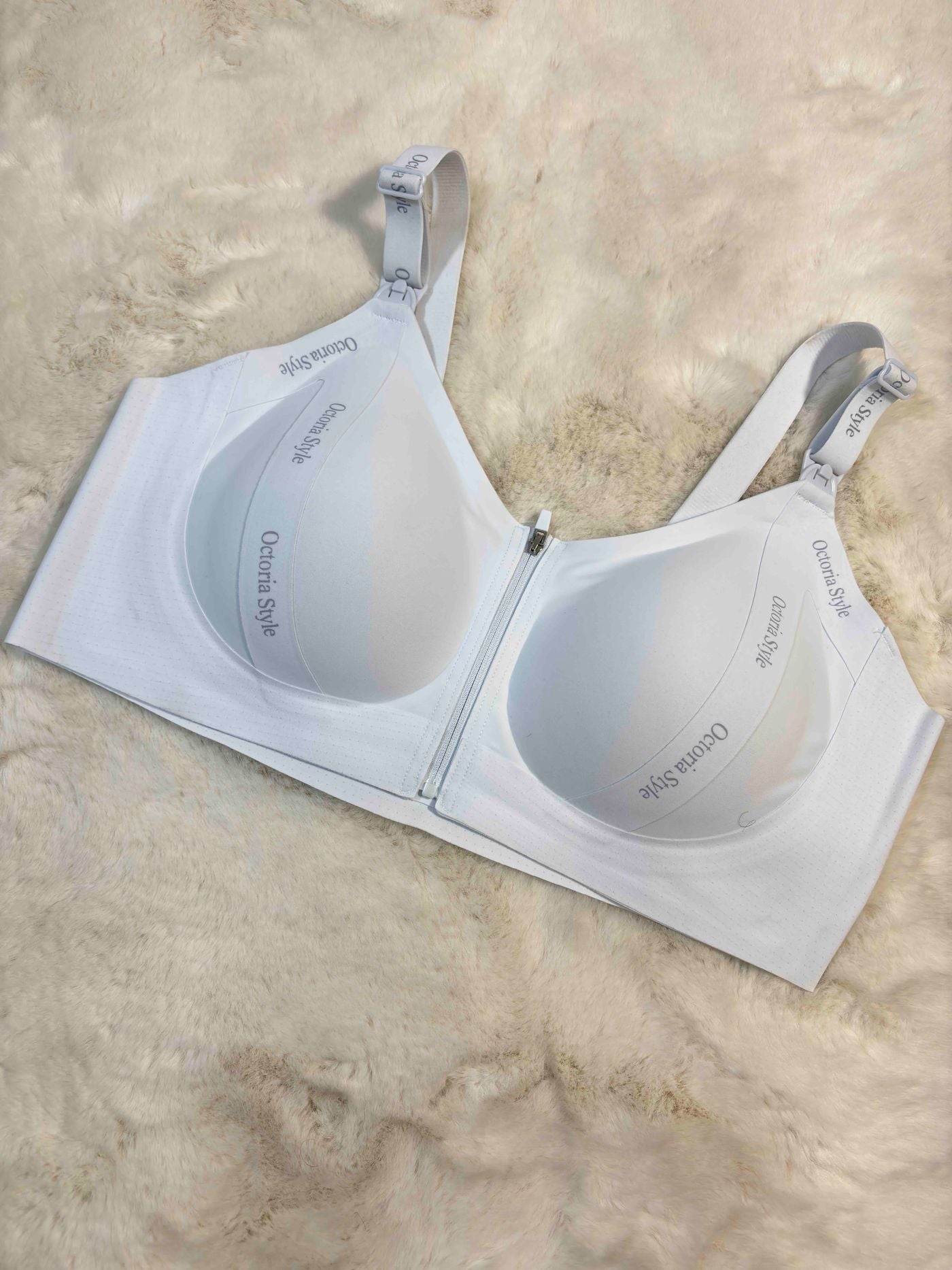 Seamless Bra Front Open Full Coverage Padded Non Wired Solid L-5XL 2305 15/01/26