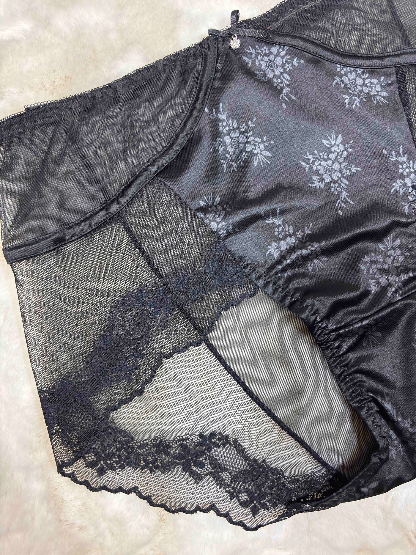Lace Hipster Full Coverage High Waist Solid S-2XL 28/03/26