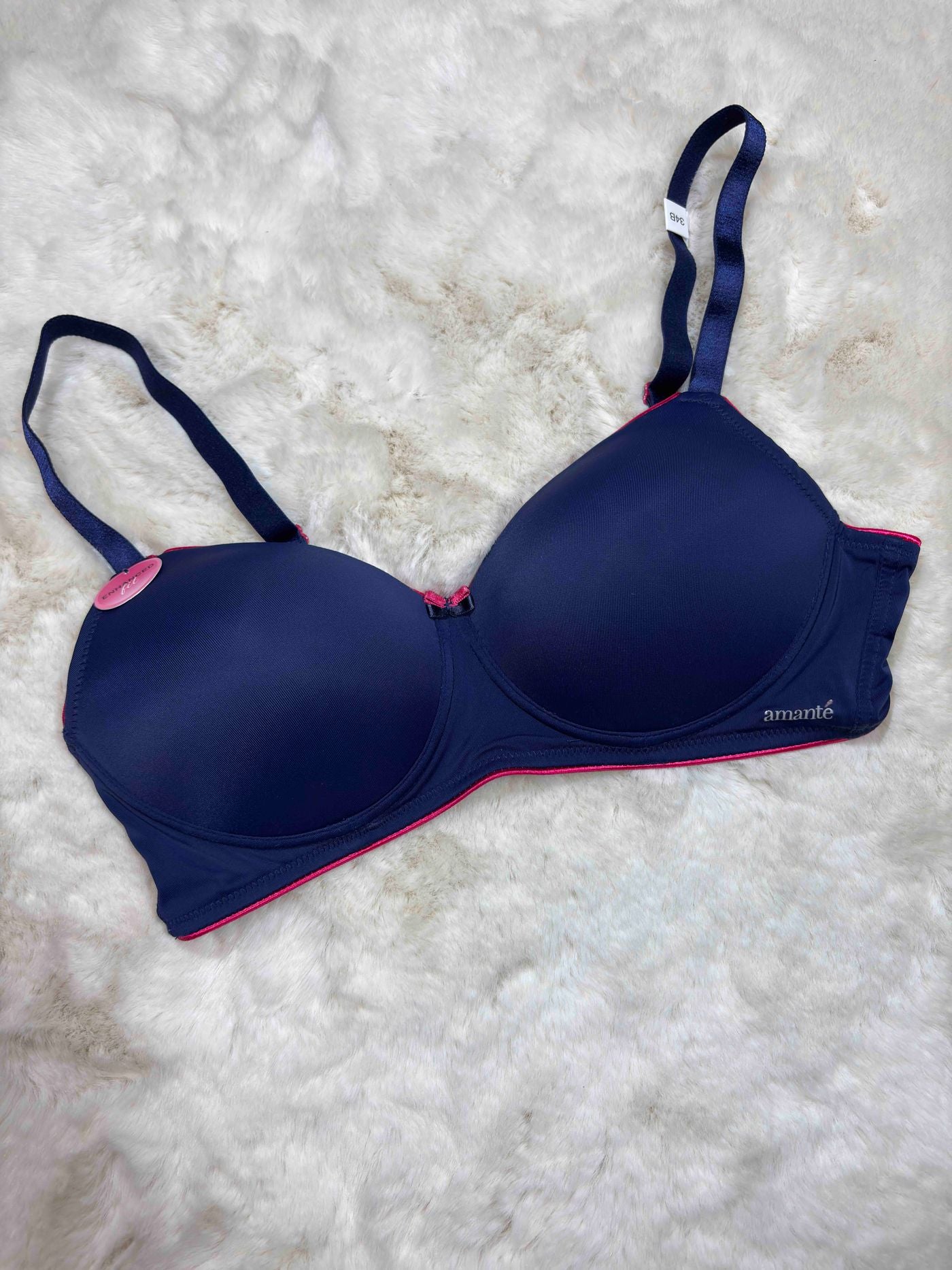 Amante Tshirt Bra Full Coverage Padded Non Wired Solid 32B-40B 19/03/26