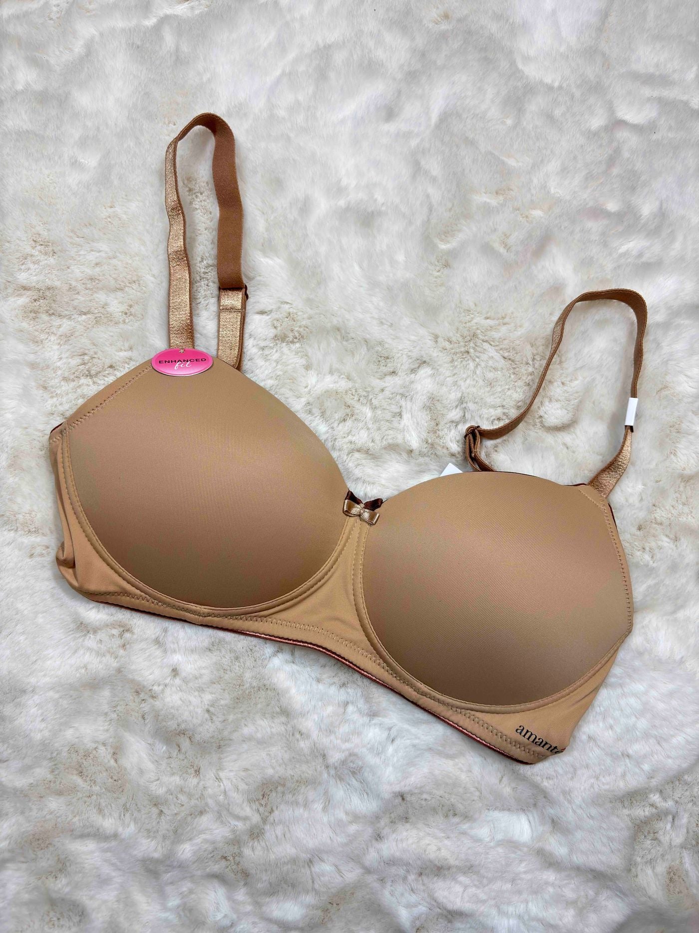Amante Tshirt Bra Full Coverage Padded Non Wired Solid 32C-42C 28/01/26