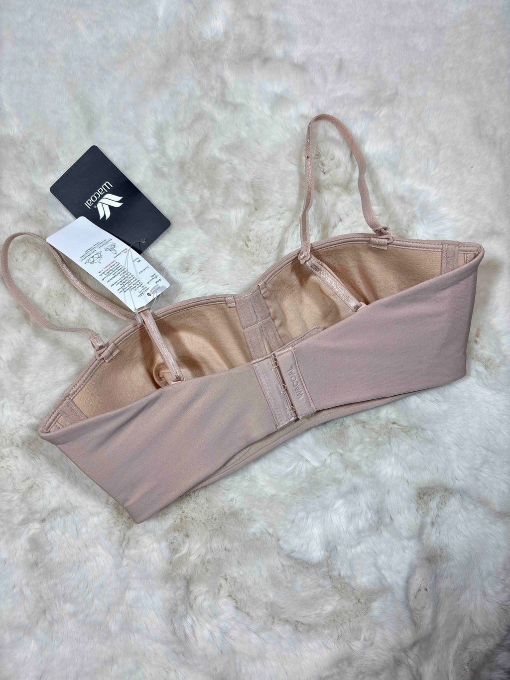 Wacoal Strapless Bra Full Coverage Padded Non Wired Solid 32B-40B 11/04/26