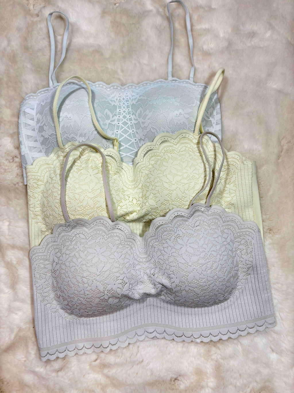 Bralette Full Coverage Padded Solid S-XL 01/03/26