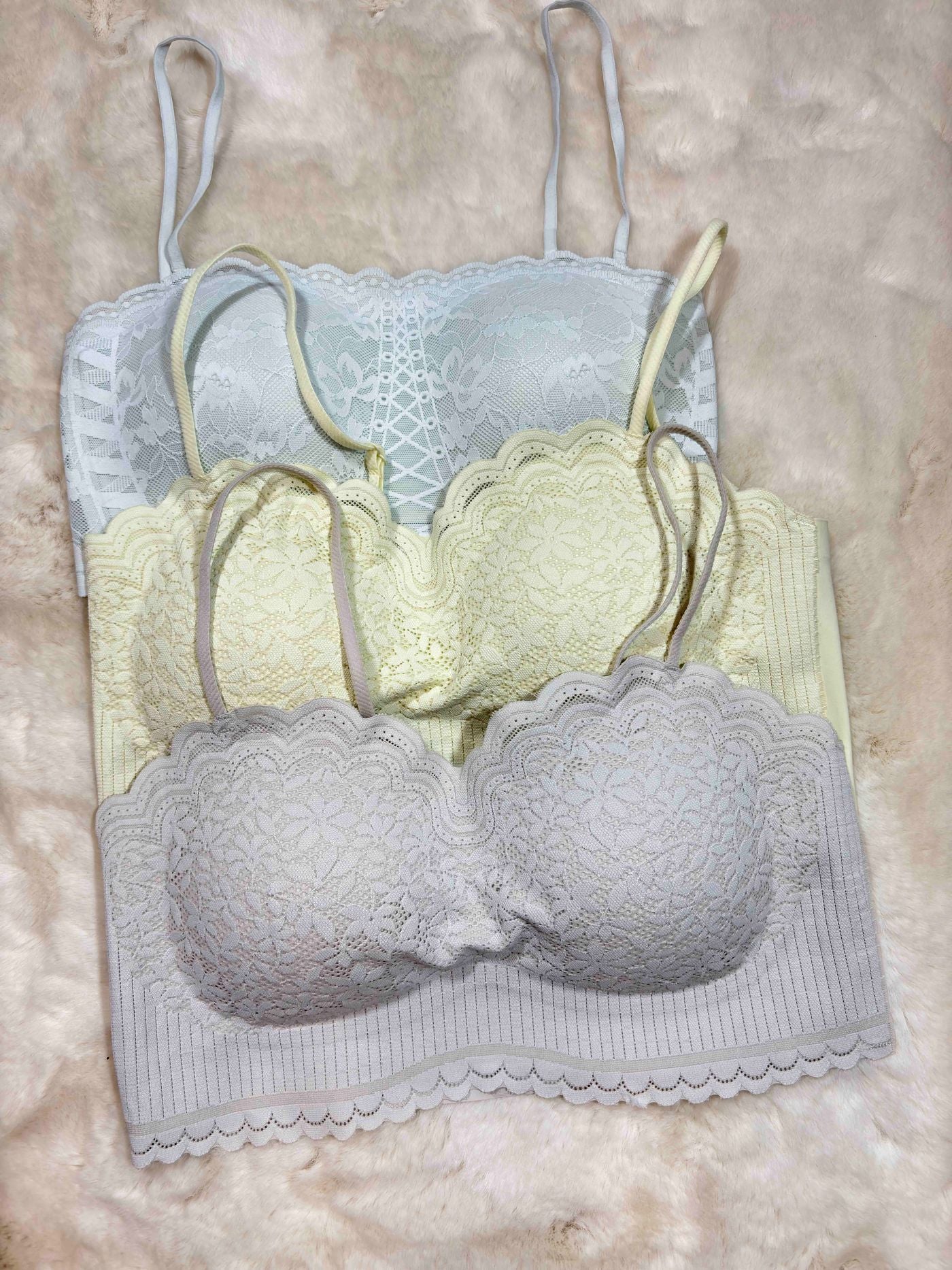 Bralette Full Coverage Padded Solid S-XL 01/03/26