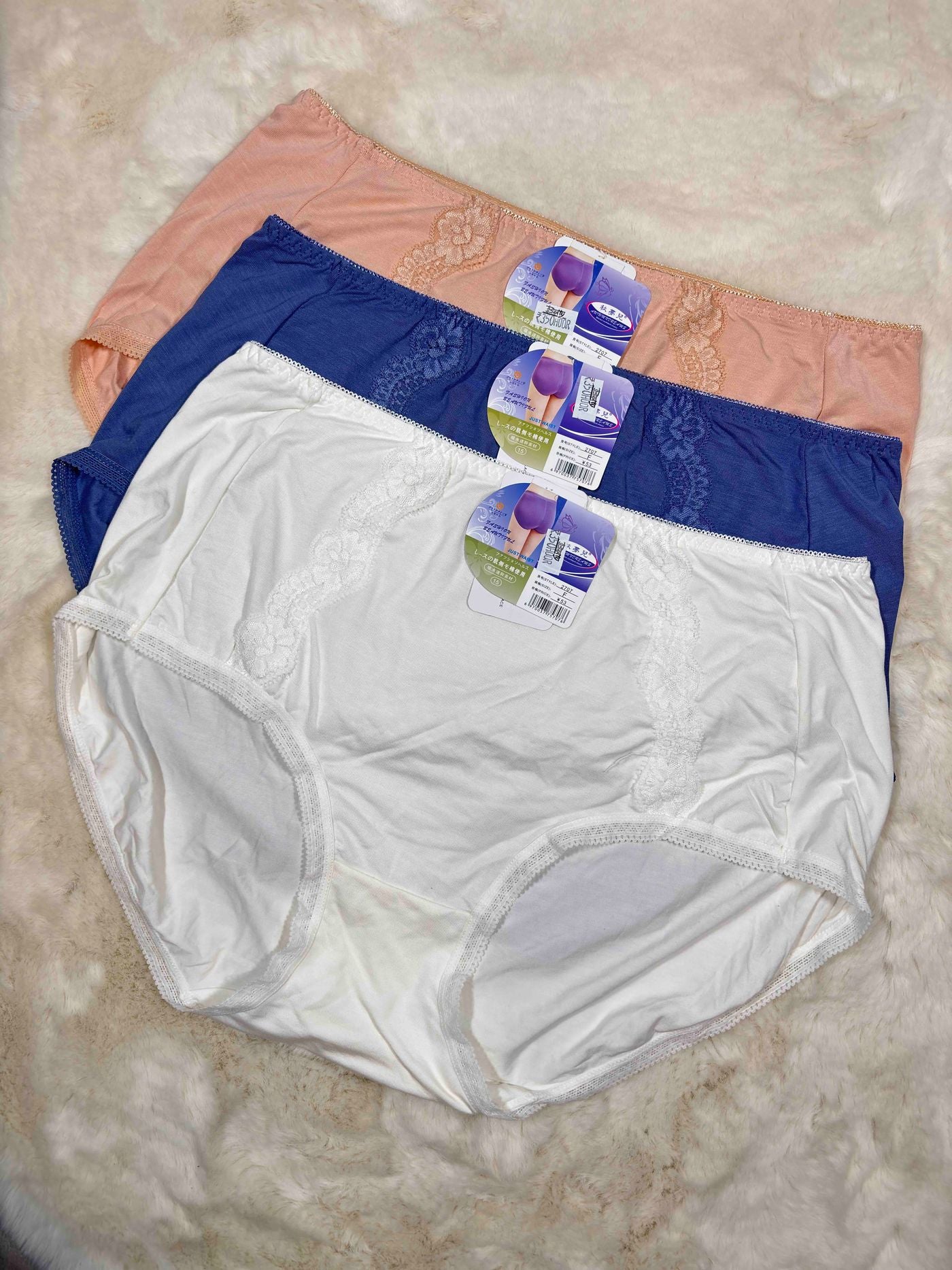 Big Size Hipster Panty Full Coverage High Waist Solid L-3XL 2707 06/12/25