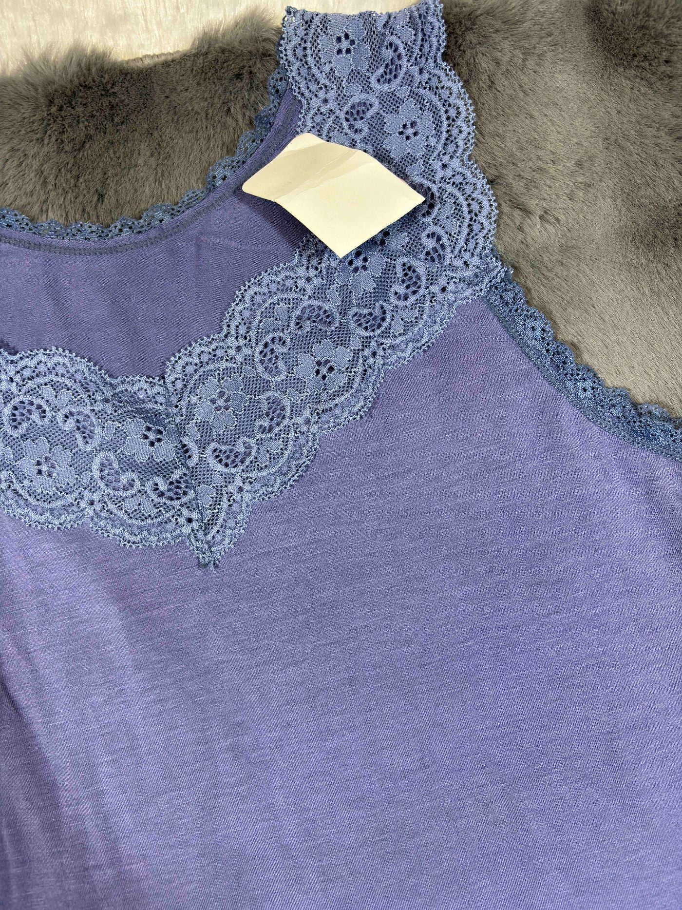 Slip Lacy Full Coverage Solid S-XL 30/04/26