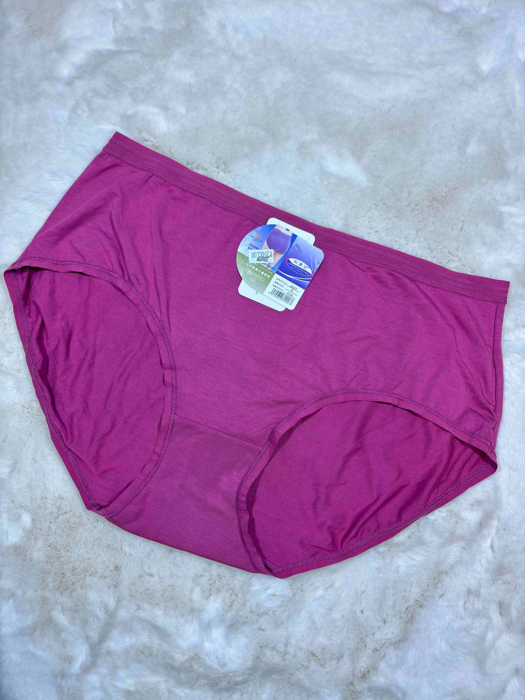 Big Size Hipster Panty Full Coverage High Waist Solid L-3XL 8557 06/12/25