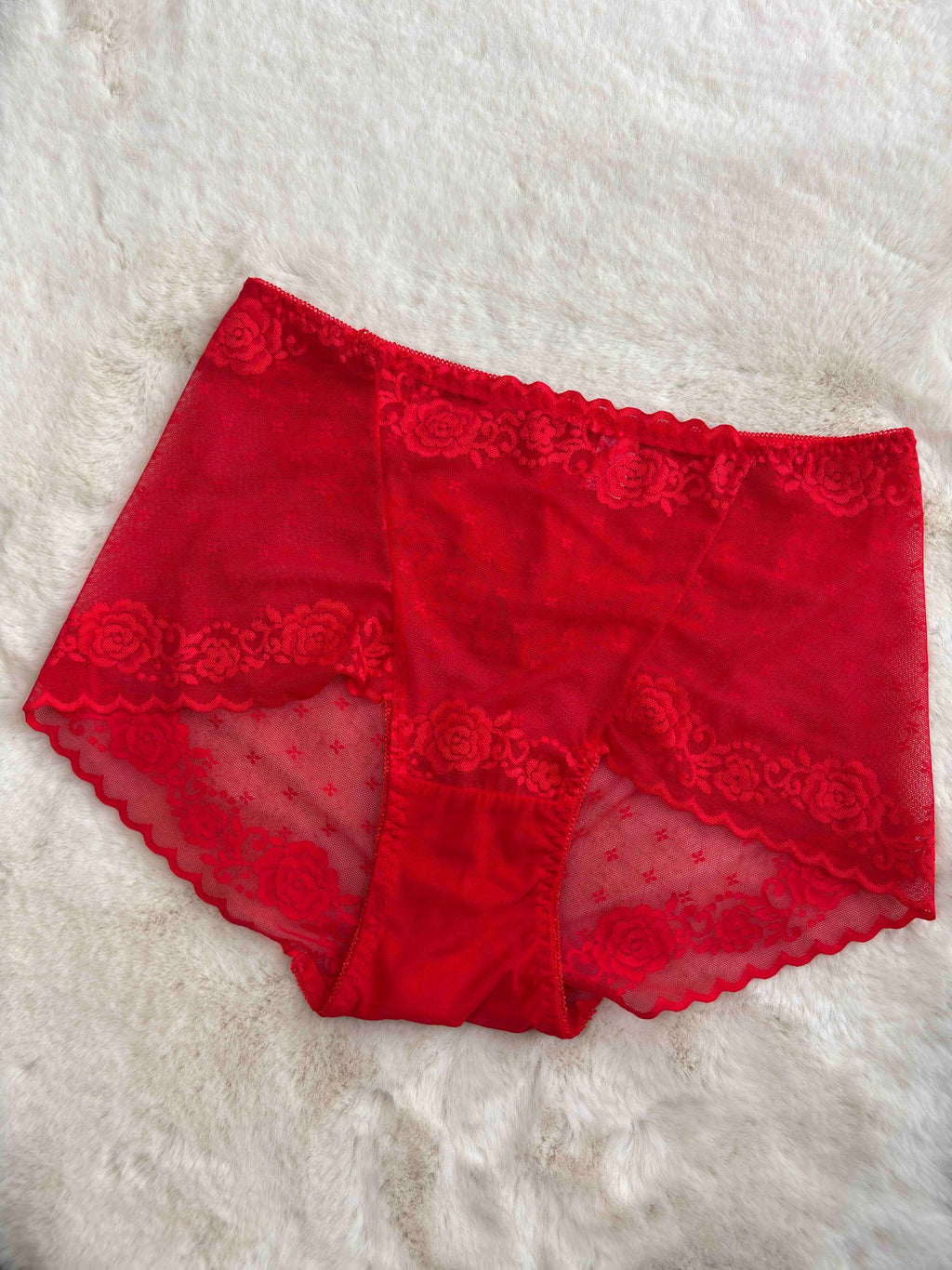 Lacy Hipster Full Coverage High Waist Solid S-2XL 13/02/26