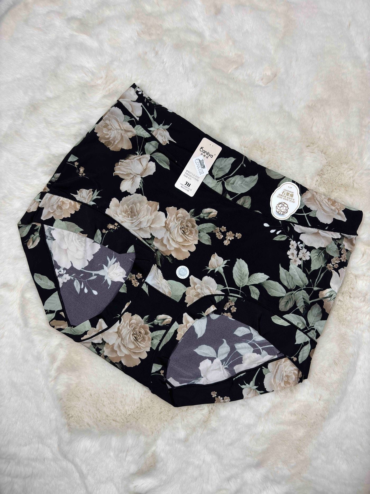 Canliya Hipster Full Coverage High Waist Solid S-L 3737 27/11/25