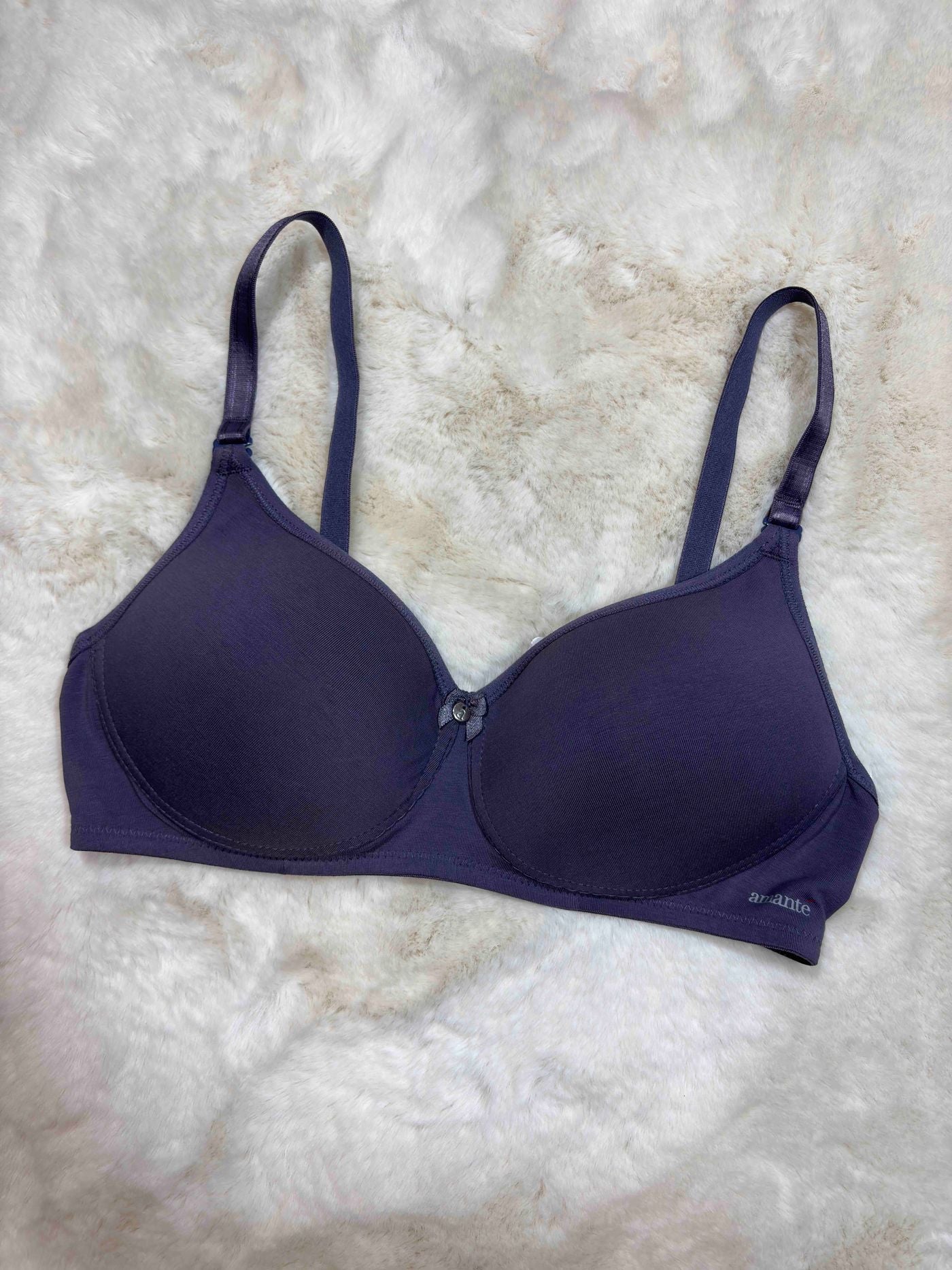 Amante Tshirt Bra Full Coverage Padded Non Wired Solid 32B-40B 19/03/26