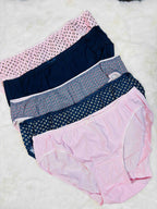 Juliet Bikini Panty Low Waist Low Coverage Pack Of 5 S-3XL 80-110 7211 BK 04/01/26
