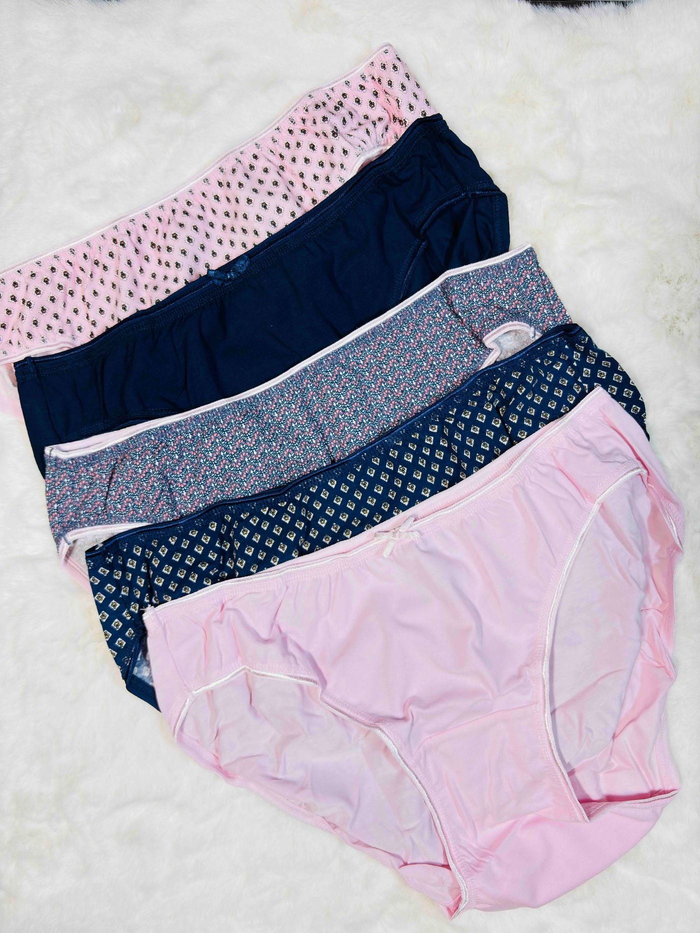 Juliet Bikini Panty Low Waist Low Coverage Pack Of 5 S-3XL 80-110 7211 BK 04/01/26