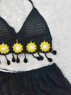 Crochet Beachwear Full Coverage Shorts Solid S-L 25/02/26 26