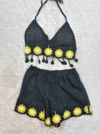 Crochet Beachwear Full Coverage Shorts Solid S-L 25/02/26 26