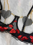 Fancy Lingerie Full Coverage Non Padded Wired Solid S-XL 02/03/26