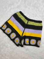 Crochet Beach Wear Full Coverage Padded Shorts Solid S-2XL 24/04/26 6