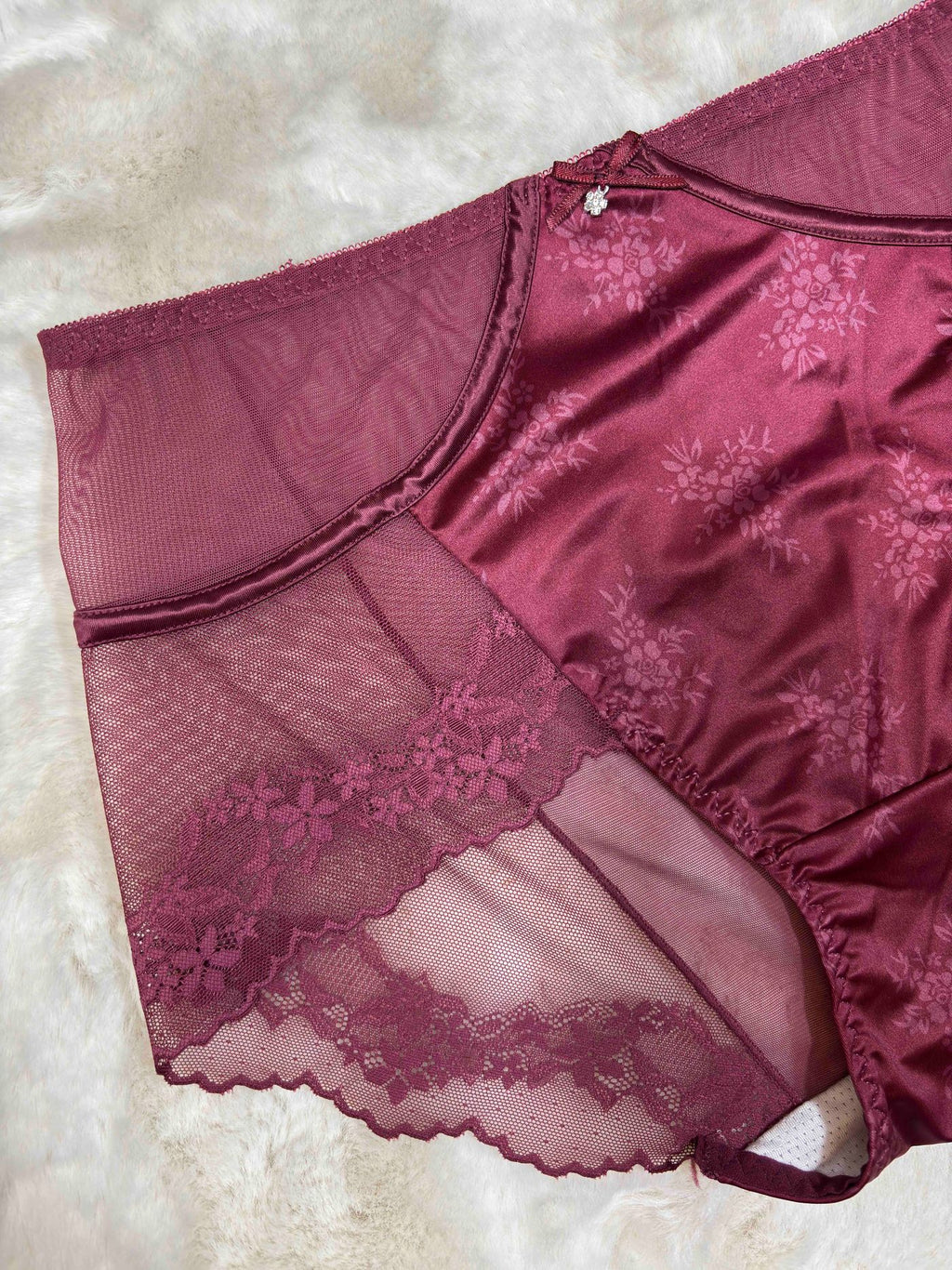 Lace Hipster Full Coverage High Waist Solid S-2XL 28/03/26