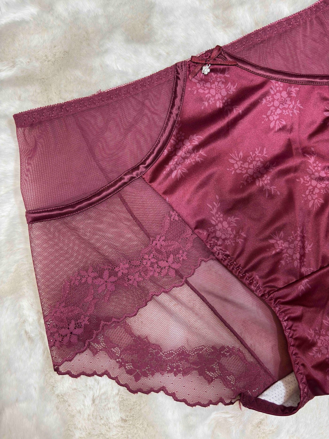 Lace Hipster Full Coverage High Waist Solid S-2XL 28/03/26