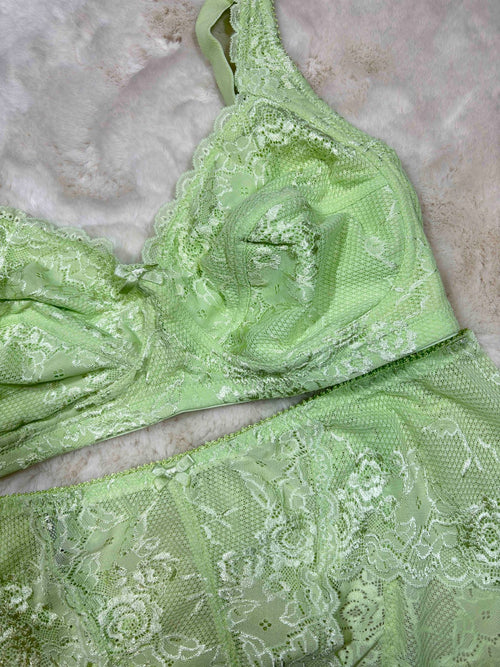 Alies Bra Panty Set Full Coverage Non Padded Non Wired Solid 21/02/26
