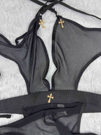 Fancy Lingerie Full Sleeves Solid S-XL B459 16/12/25