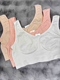 Sleeping Bra Full Coverage Non Padded Solid S-XL 25/04/26