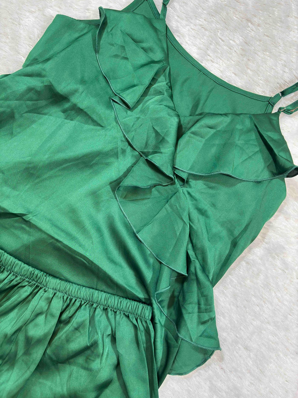 Two Piece Lingerie Shorts Solid S-XL 12/04/2026