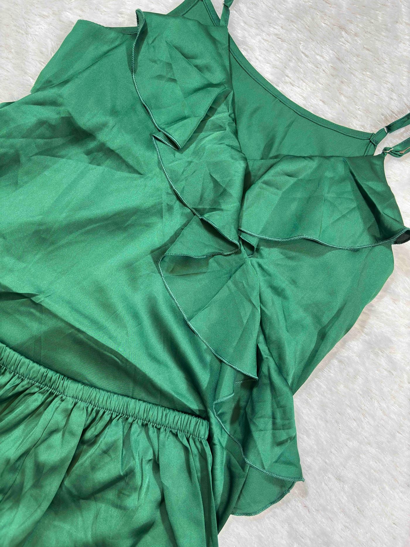 Two Piece Lingerie Shorts Solid S-XL 12/04/2026