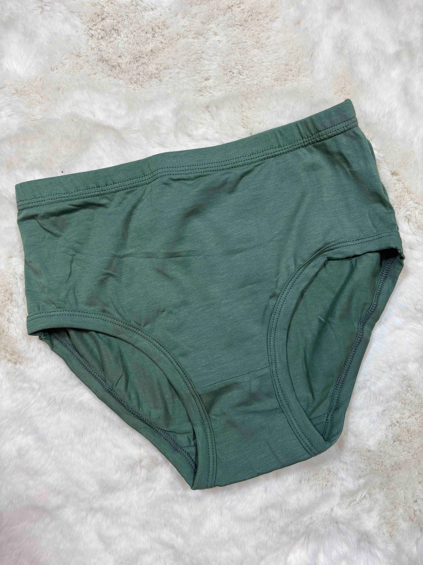 Lady Care Midi Half Coverage Mid Waist Pack Of 5 Solid S-2XL 27/02/26