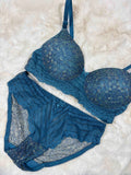 Alies Bra Panty Set Full Coverage Padded Non Wired High Waist Solid 32-40 AL 2196 17/01/26