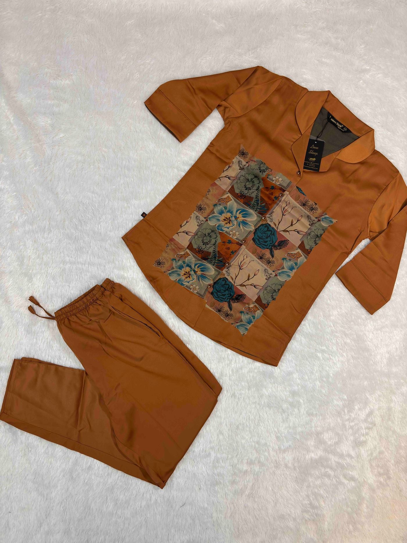women-style-nightsuit-shirt-3-4-sleeves-full-length-pyjama-printed-s-l-ns1089-19-12-25