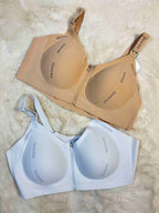 Seamless Bra Front Open Full Coverage Padded Non Wired Solid L-5XL 2305 15/01/26