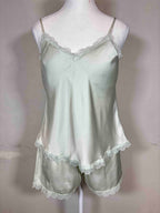 Fu Ni Fang Fancy Lingerie Sleeveless Shorts Non Padded Solid Freesize 022330 23/09/25