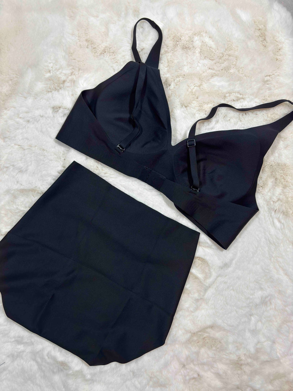 Delicate Darling Bra Panty Set Full Coverage Light Padded Non Wired High Waist Solid Freesize 08/01/26