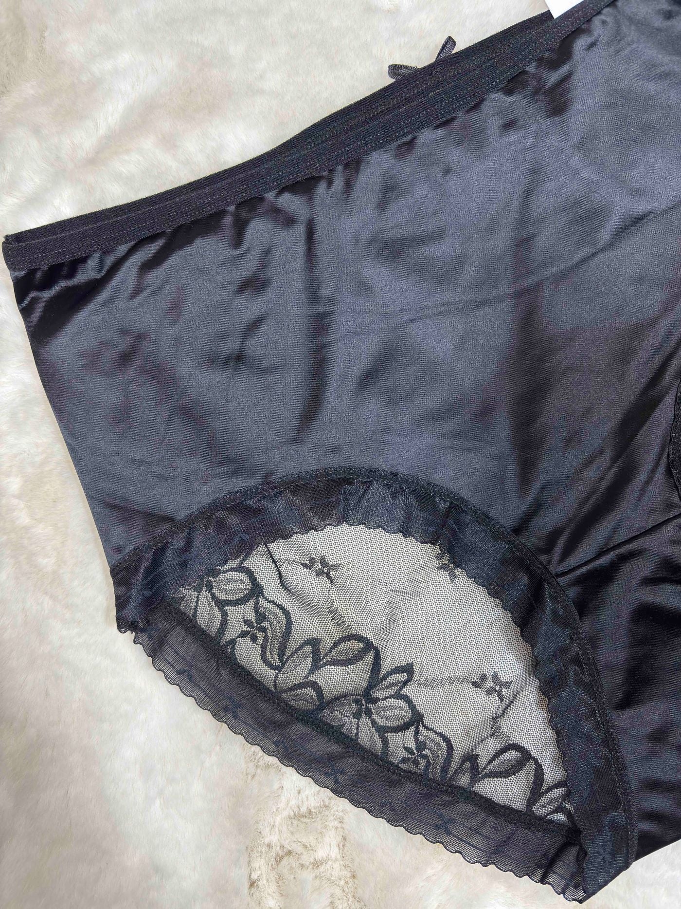 Lace Hipster Full Coverage High Waist Solid S-2XL 28/03/26