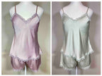 Fu Ni Fang Fancy Lingerie Sleeveless Shorts Non Padded Solid Freesize 022330 23/09/25