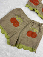Crochet Beach Wear Full Coverage Padded Shorts Solid S-2XL 24/04/26 7