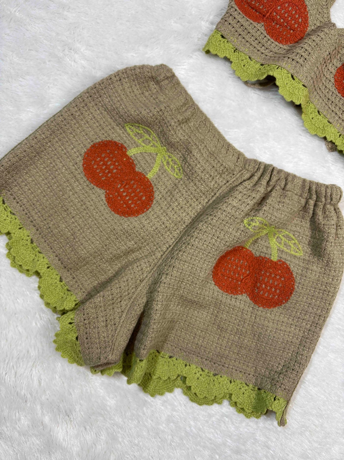 Crochet Beach Wear Full Coverage Padded Shorts Solid S-2XL 24/04/26 7