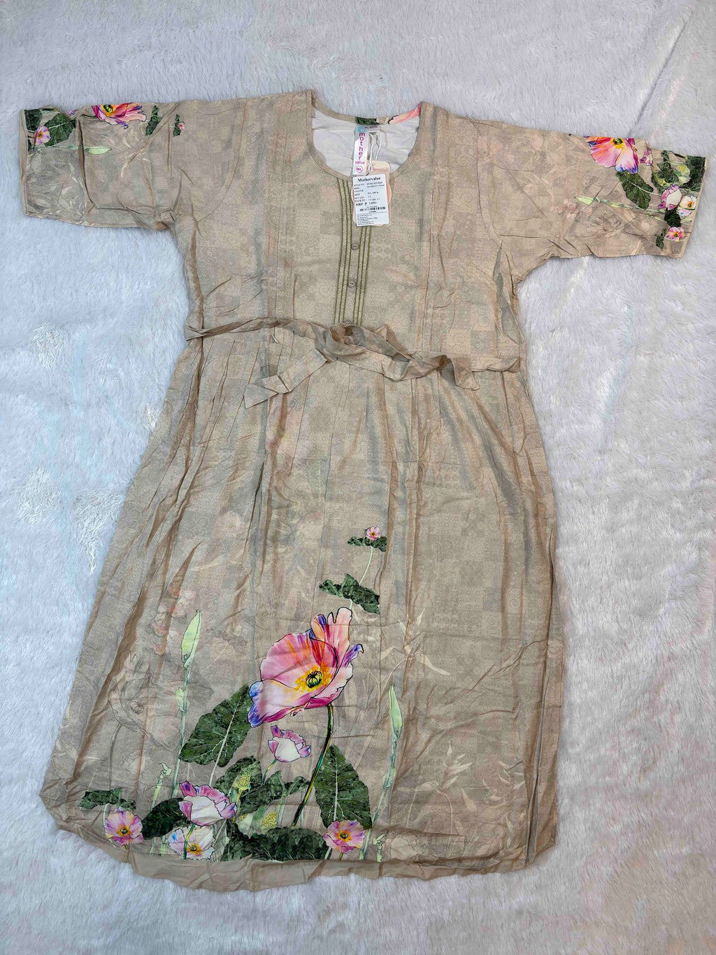 mothervalue-maternity-wear-3-4-sleeves-knee-length-printed-m-2xl-25-01-26UU