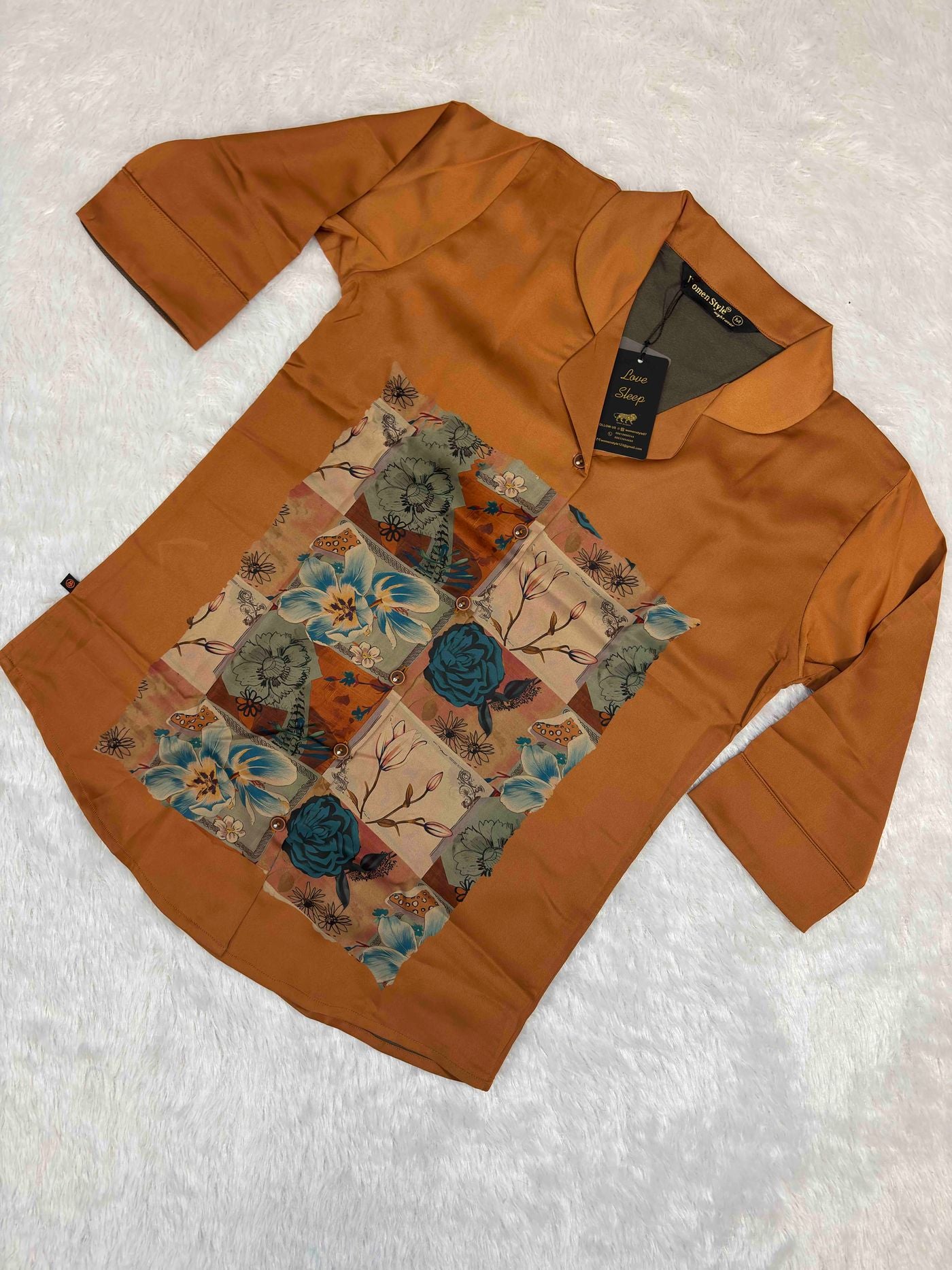 women-style-nightsuit-shirt-3-4-sleeves-full-length-pyjama-printed-s-l-ns1089-19-12-25