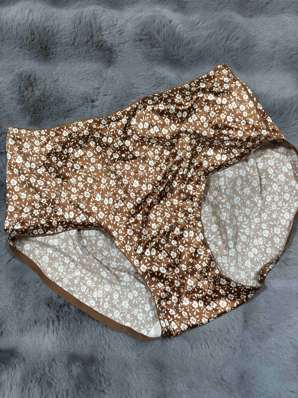 Seamless Bra Panty Set Full Coverage Padded Non Wired High Waist Printed M-XL 27/04/26