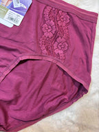 Hipster Full Coverage High Waist Solid S-2XL 23/01/26