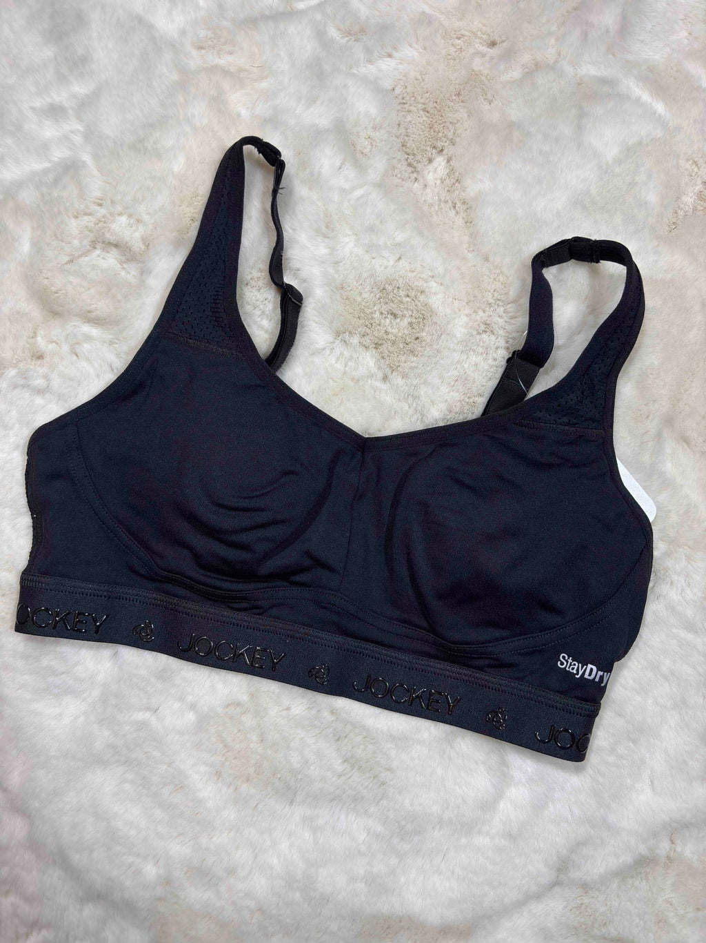 Jockey Sports Bra Full Coverage Padded Non Wired Solid 21/02/26