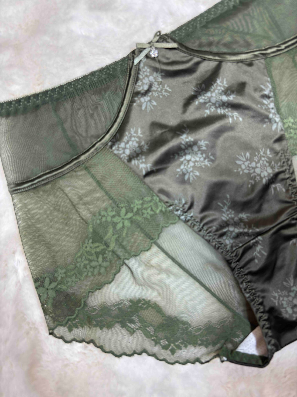 Lace Hipster Full Coverage High Waist Solid S-2XL 28/03/26