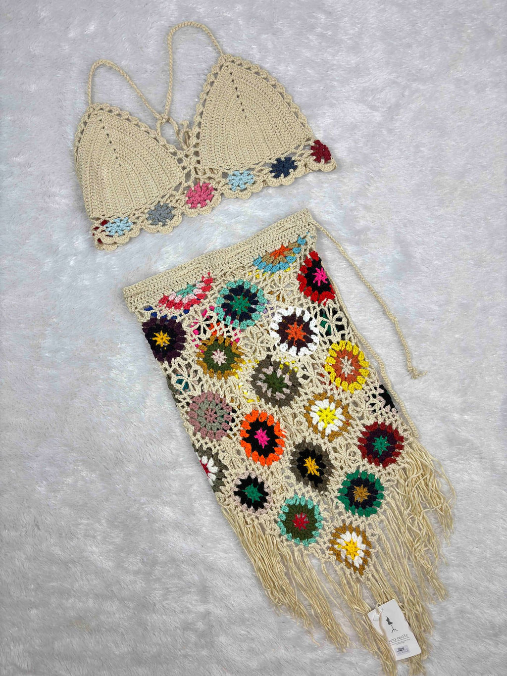 Crochet Beach Wear Full Coverage Solid S-2XL 24/04/26 4