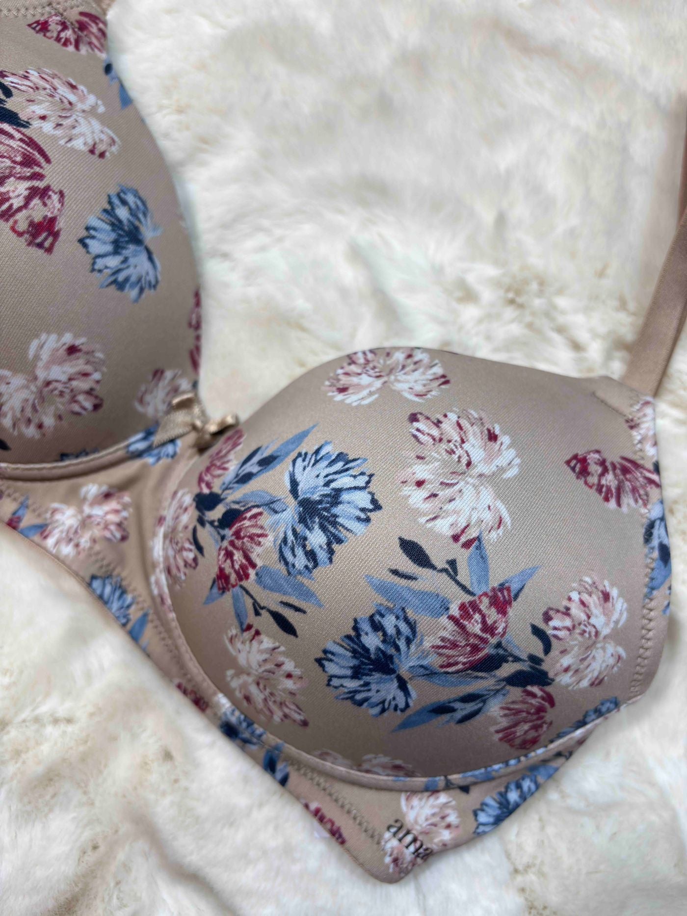 Amante Tshirt Bra Full Coverage Padded Non Wired Printed 32C-42C 28/01/26