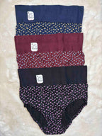 Lady Care Hipster Full Coverage High Waist Printed M-4XL EXT GRIP 19/01/26