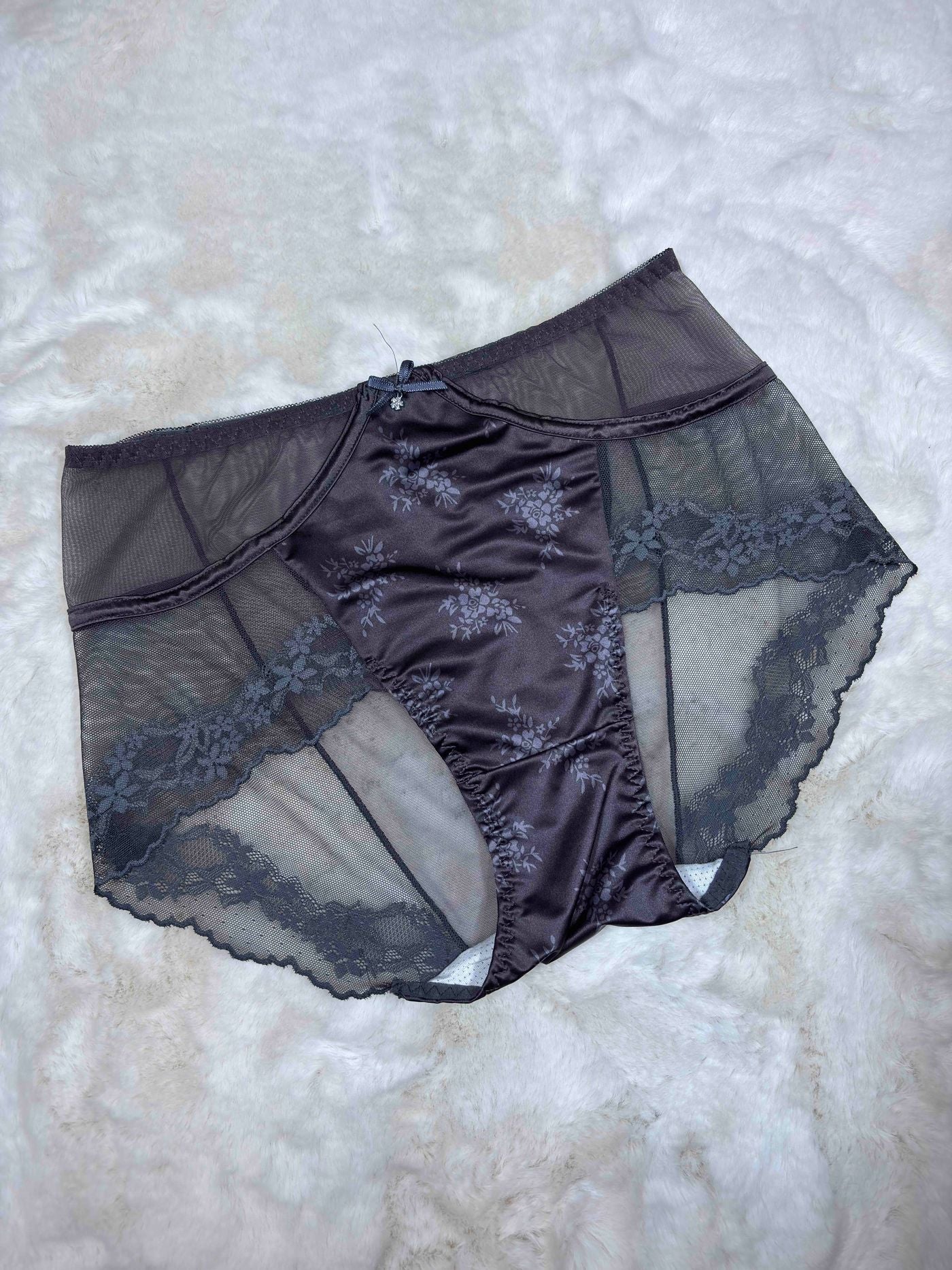 Lace Hipster Full Coverage High Waist Solid S-2XL 28/03/26