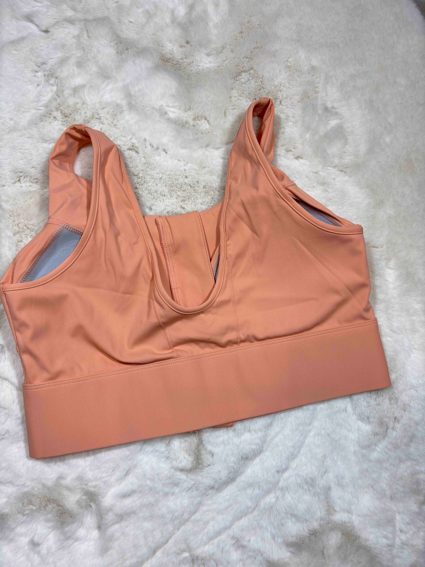 Sports Bra Full Coverage Padded Solid S-2XL 15/04/26