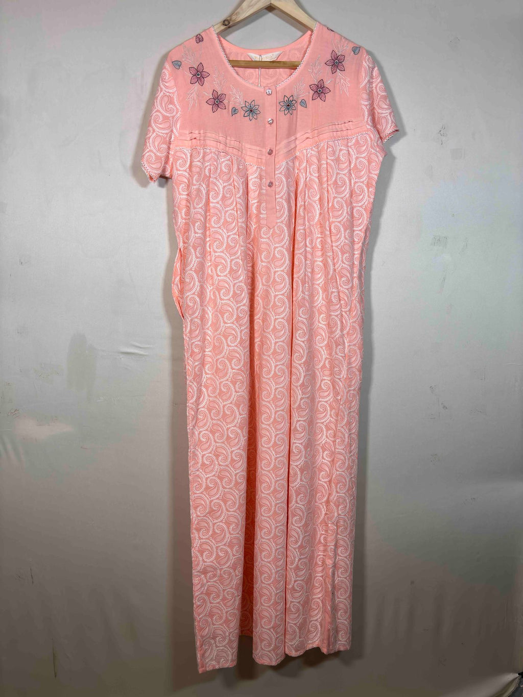 women-style-nighty-full-length-half-sleeves-embroidery-s-3xl-4385-15-08-25